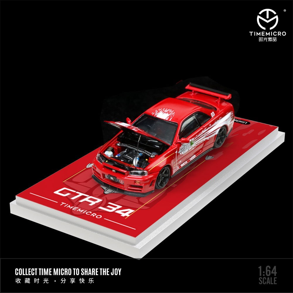 Time Micro Fast & Furious Nissan Skyline R34 GTR
