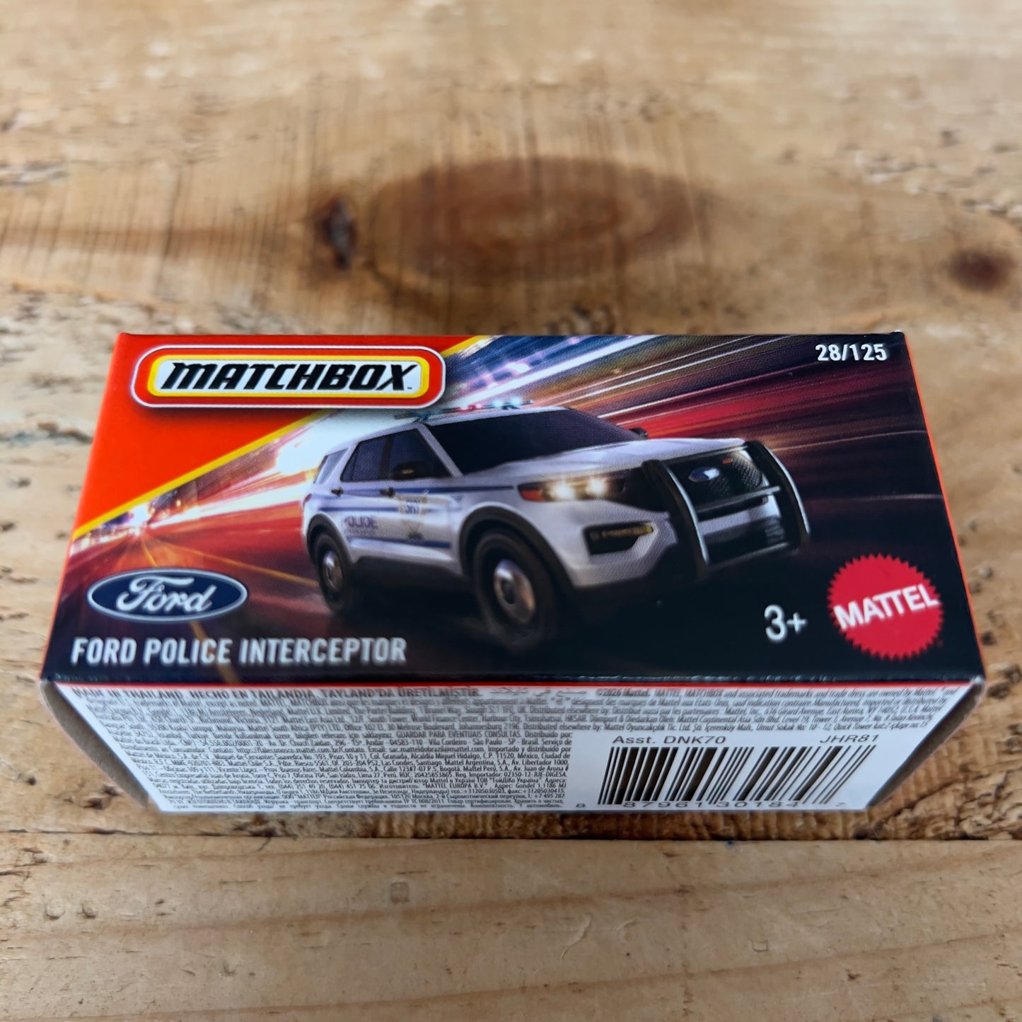 Matchbox Power Grabs Ford Police Interceptor