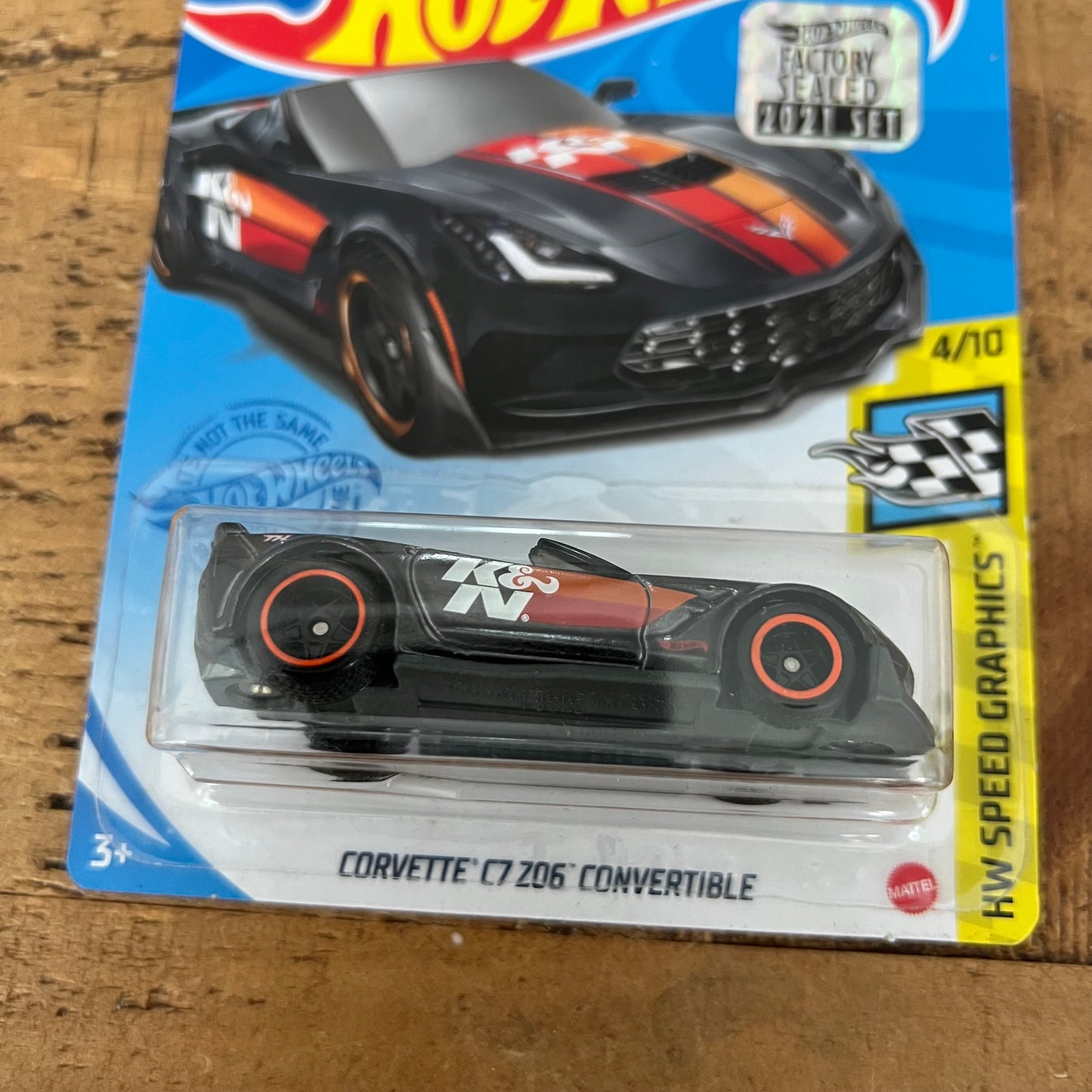 Hot Wheels Super Treasure Hunt Factory Sealed Corvette C7 Z06 Convertible