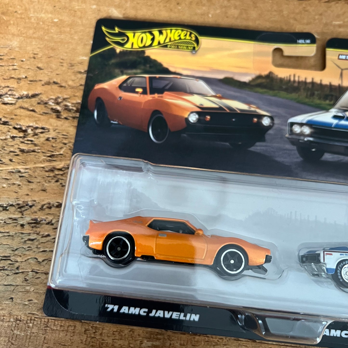 Hot Wheels Premium 2 Pack ‘71 AMC Javelin & AMC Rebel Machine