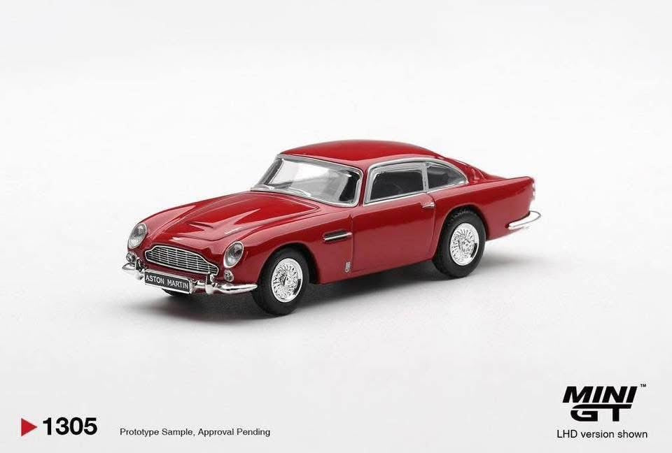 Mini GT Aston Martin DB5 Fiesta Red #1305