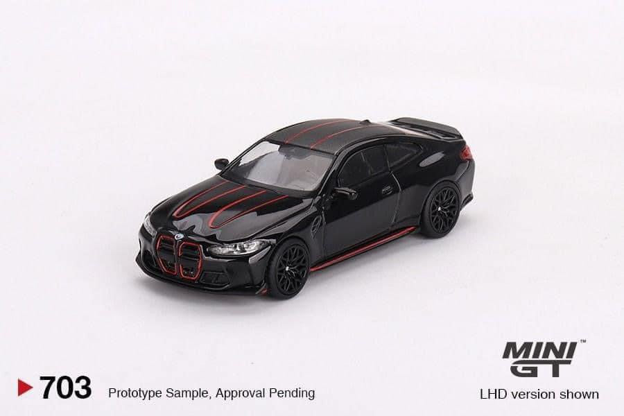 Mini GT BMW M4 CSL Black Sapphire #703