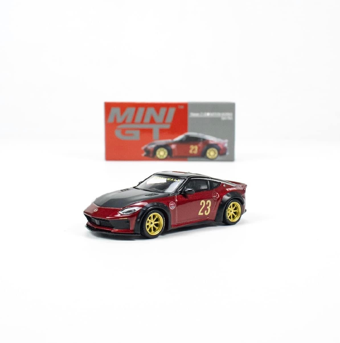 Mini GT CLDC Special Edition Nissan Z LB Nation Works Gem Red With Magazine Chinese Version #737