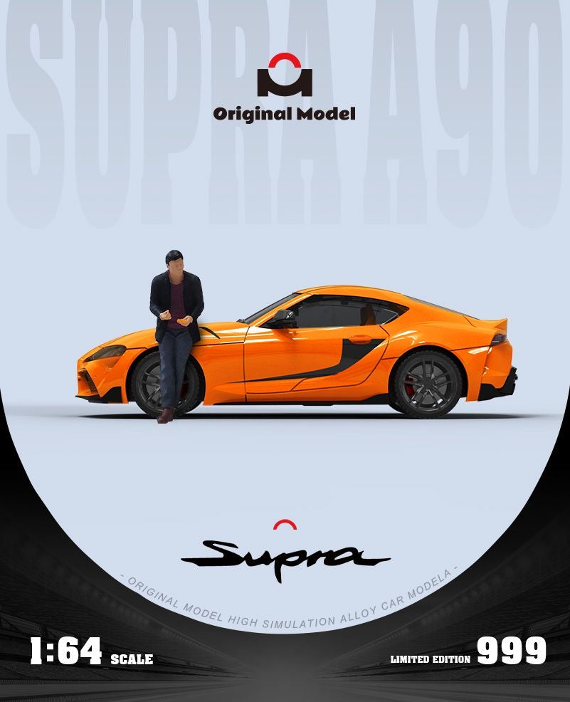 Original Model Toyota Supra With Han Figure