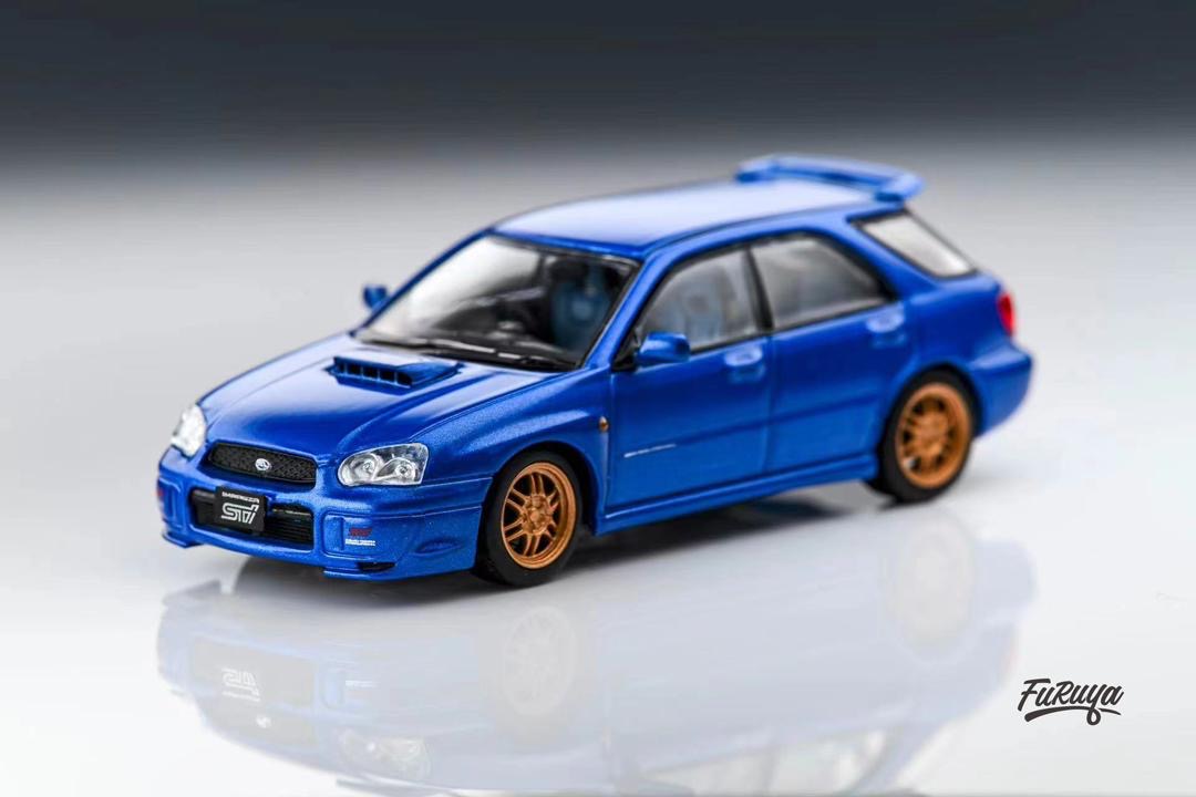 Furuya Subaru Impreza WRX STI Wagon Blue Blobeye