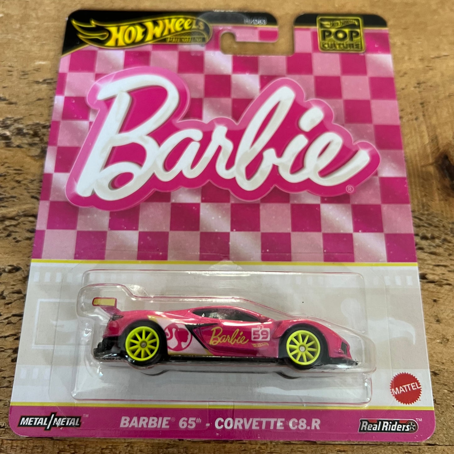 Hot Wheels Premium Barbie 65th Chevrolet Corvette C8.R