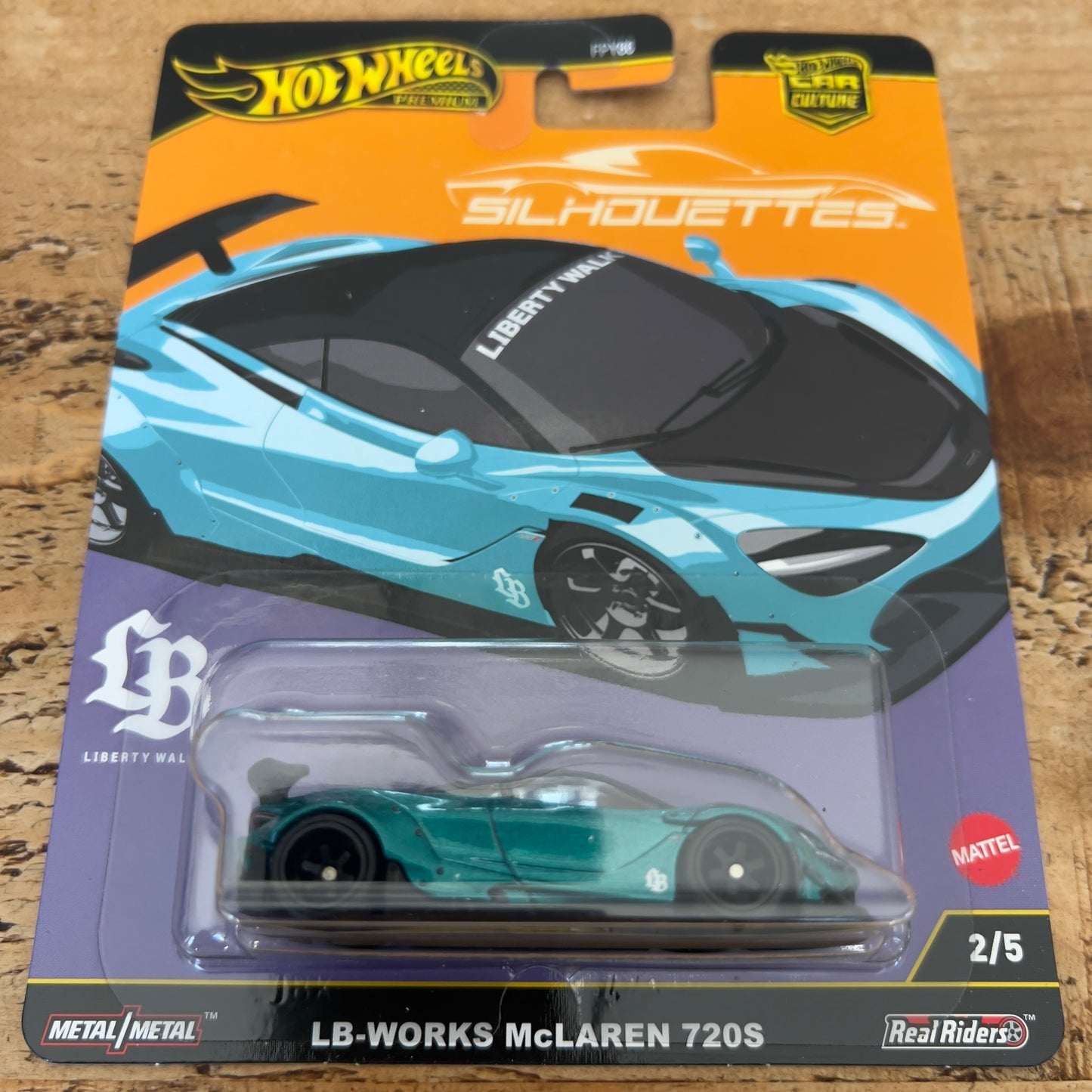 Hot Wheels Premium Silhouettes LB Works McLaren 720S