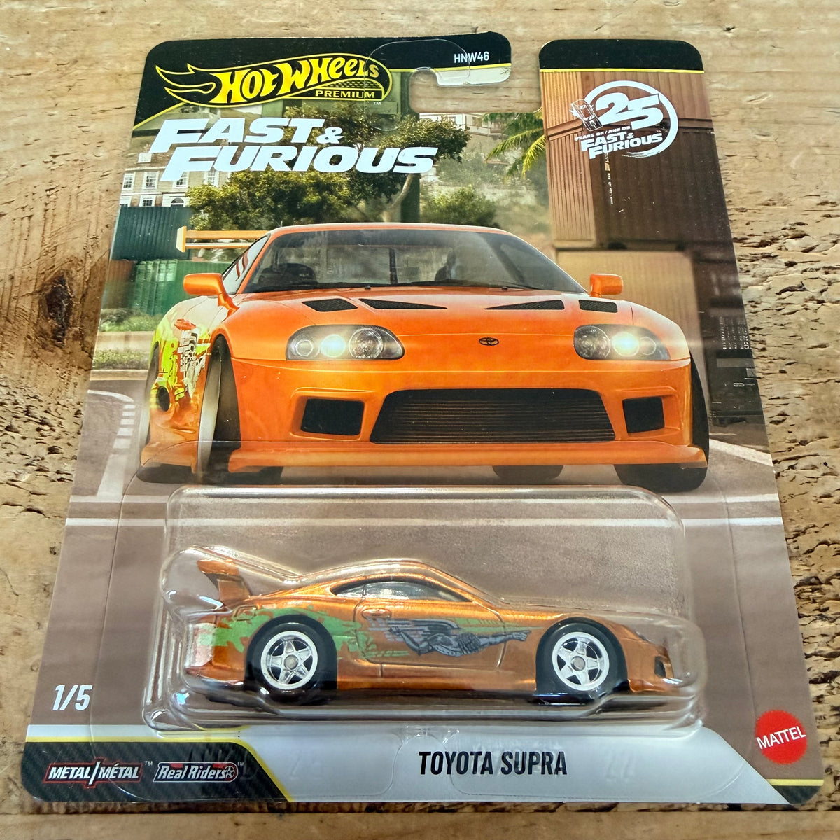 Hot Wheels Premium Fast & Furious Chase Toyota Supra