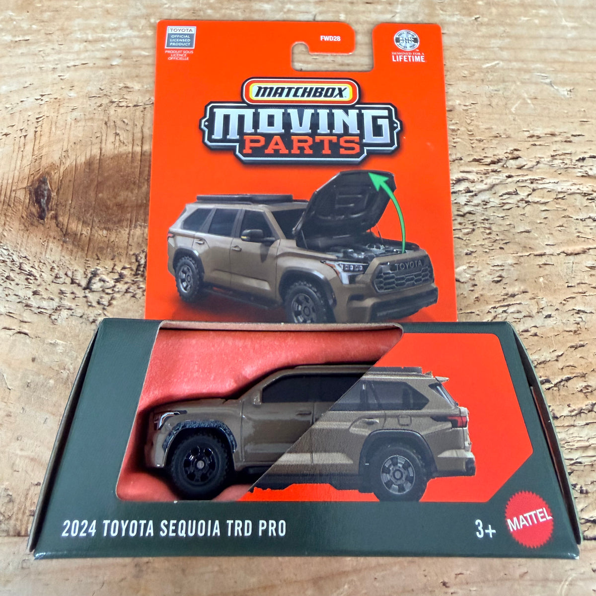 Matchbox Moving Parts 2024 Toyota Sequoia TRD Pro