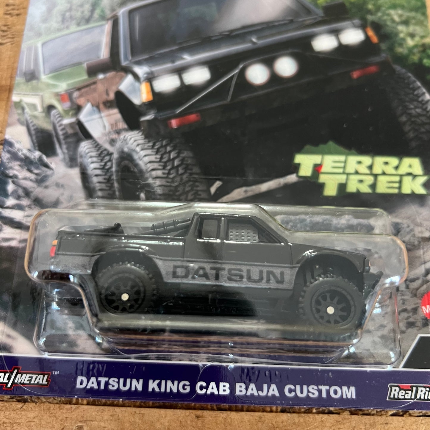 Hot Wheels Premium Terra Trek Chase Datsun King Cab Baja Custom