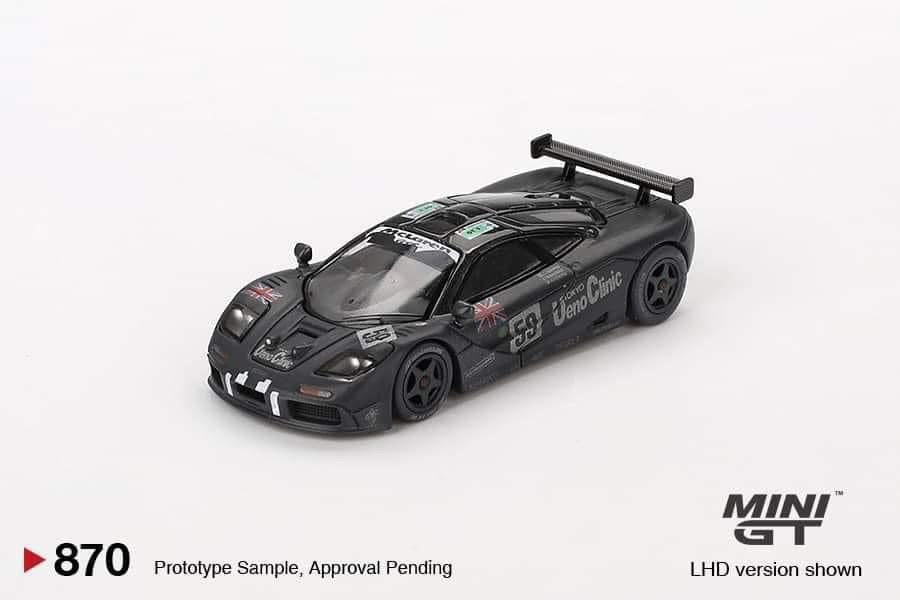 Mini GT McLaren F1 GTR 1995 Le Mans 24 Hrs Winner #870