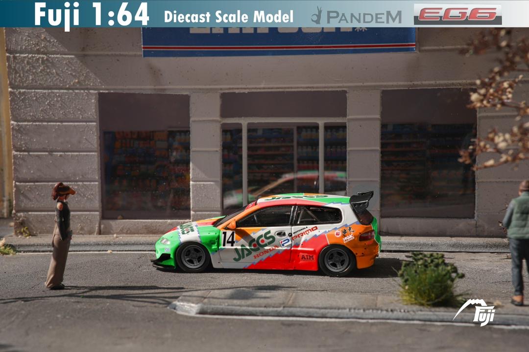 Fuji Model Honda Civic EG Jaccs Rocket Bunny