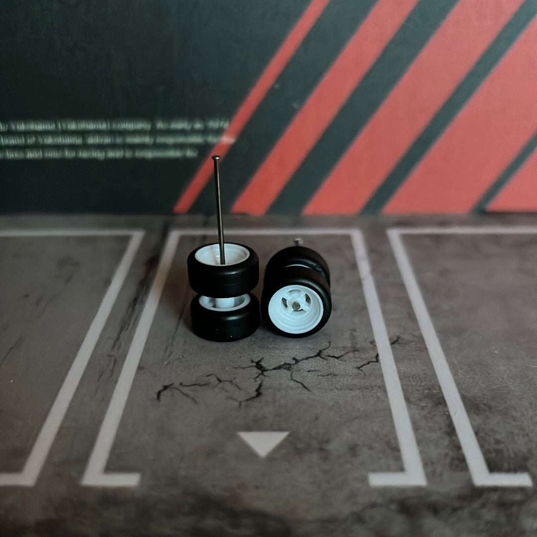 Real Rider Wheels 4 Spoke 10mm White