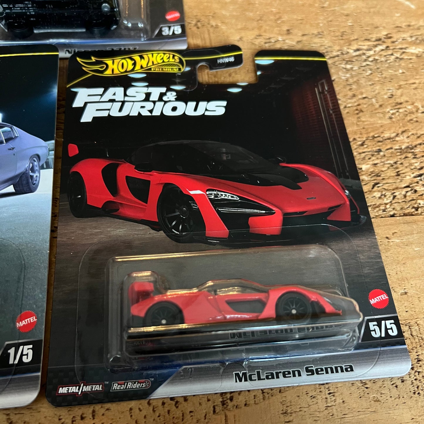 Hot Wheels Premium Fast & Furious Set Of 5