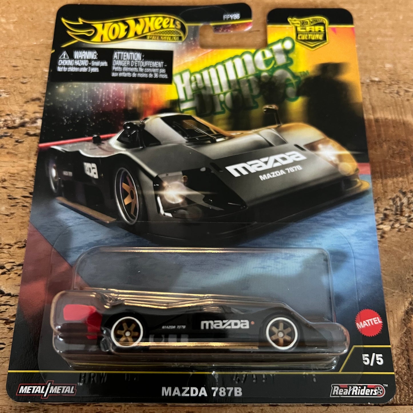 Hot Wheels Premium Hammer Drop Mazda 787B