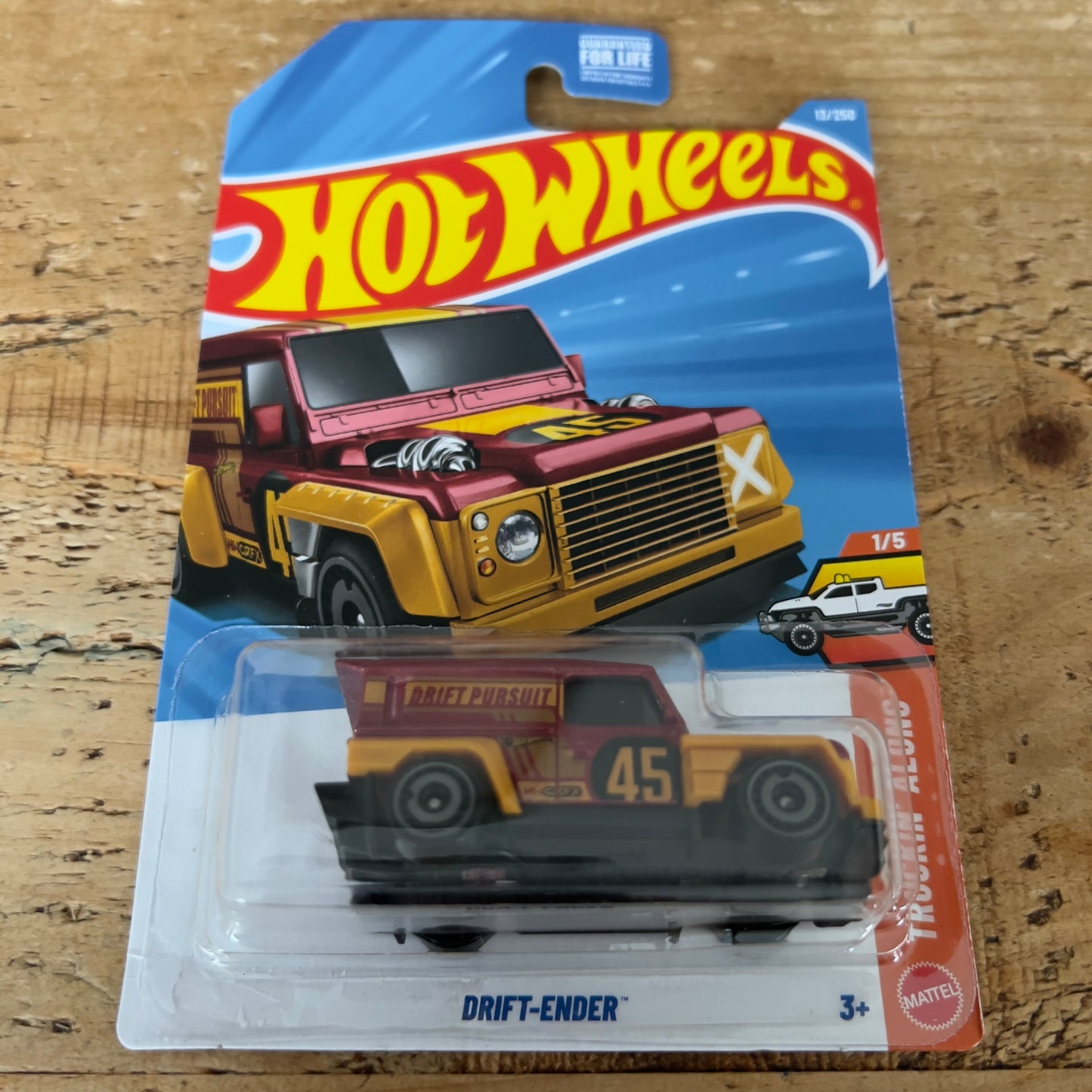 Hot Wheels Mainline US Card Drift Ender