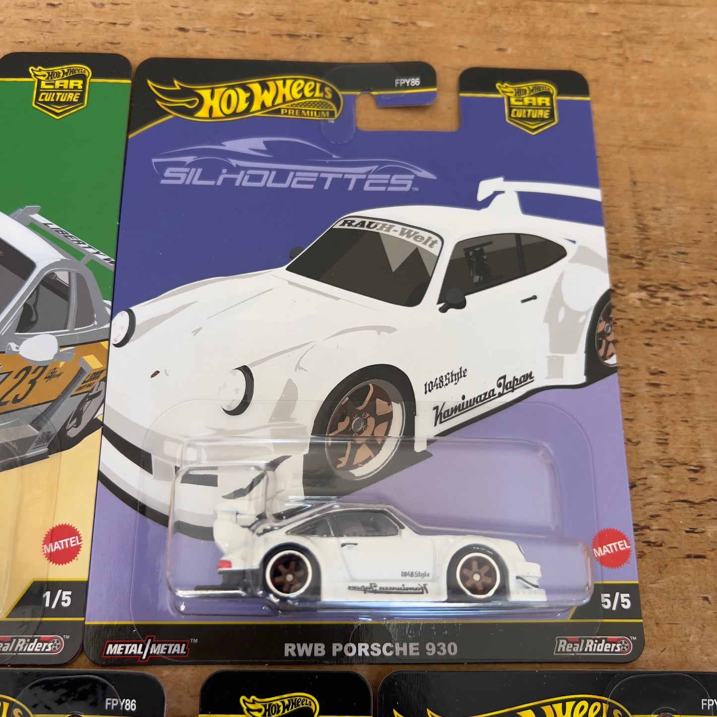 Hot Wheels Premium Silhouettes Set Of 5
