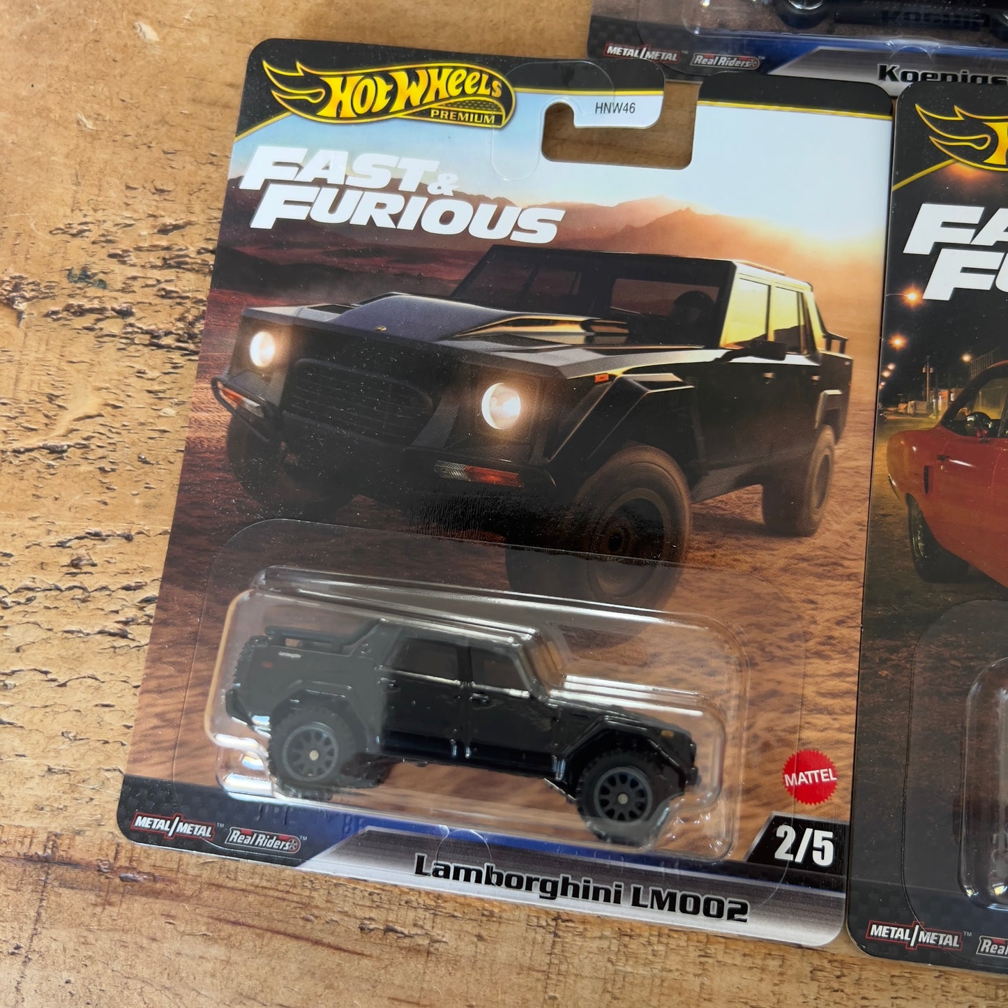 Hot Wheels Premium Fast & Furious Set Of 5
