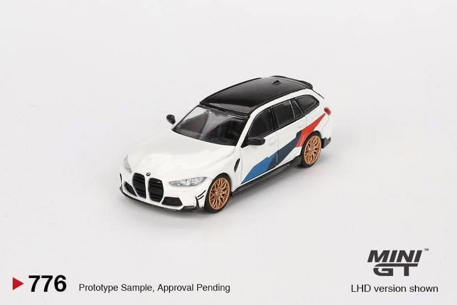 Mini GT BMW M3 M Performance Touring Alpine White #776