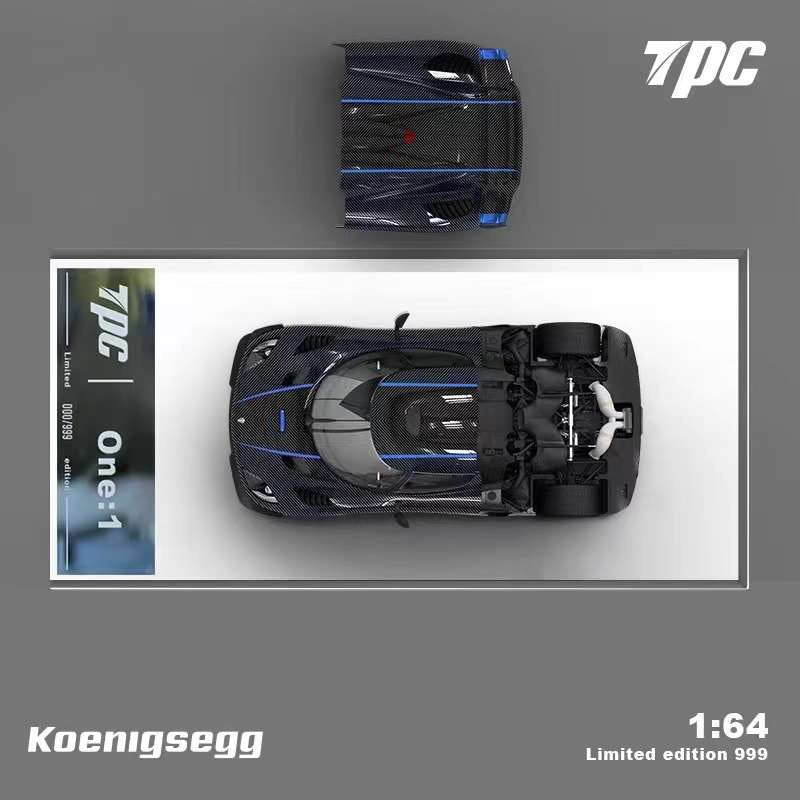 TPC Koenigsegg One:1 Carbon Fibre Blue