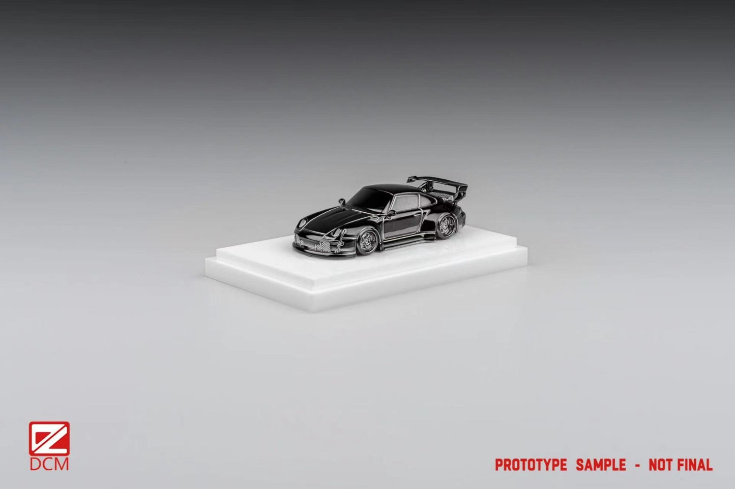 DCM Model Porsche 993 RWB Black Chrome 1/87 Scale