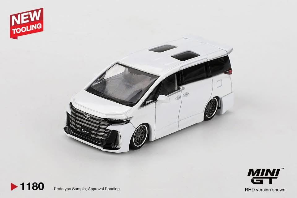 Mini GT Toyota Vellfire 40 KUHL White #1180