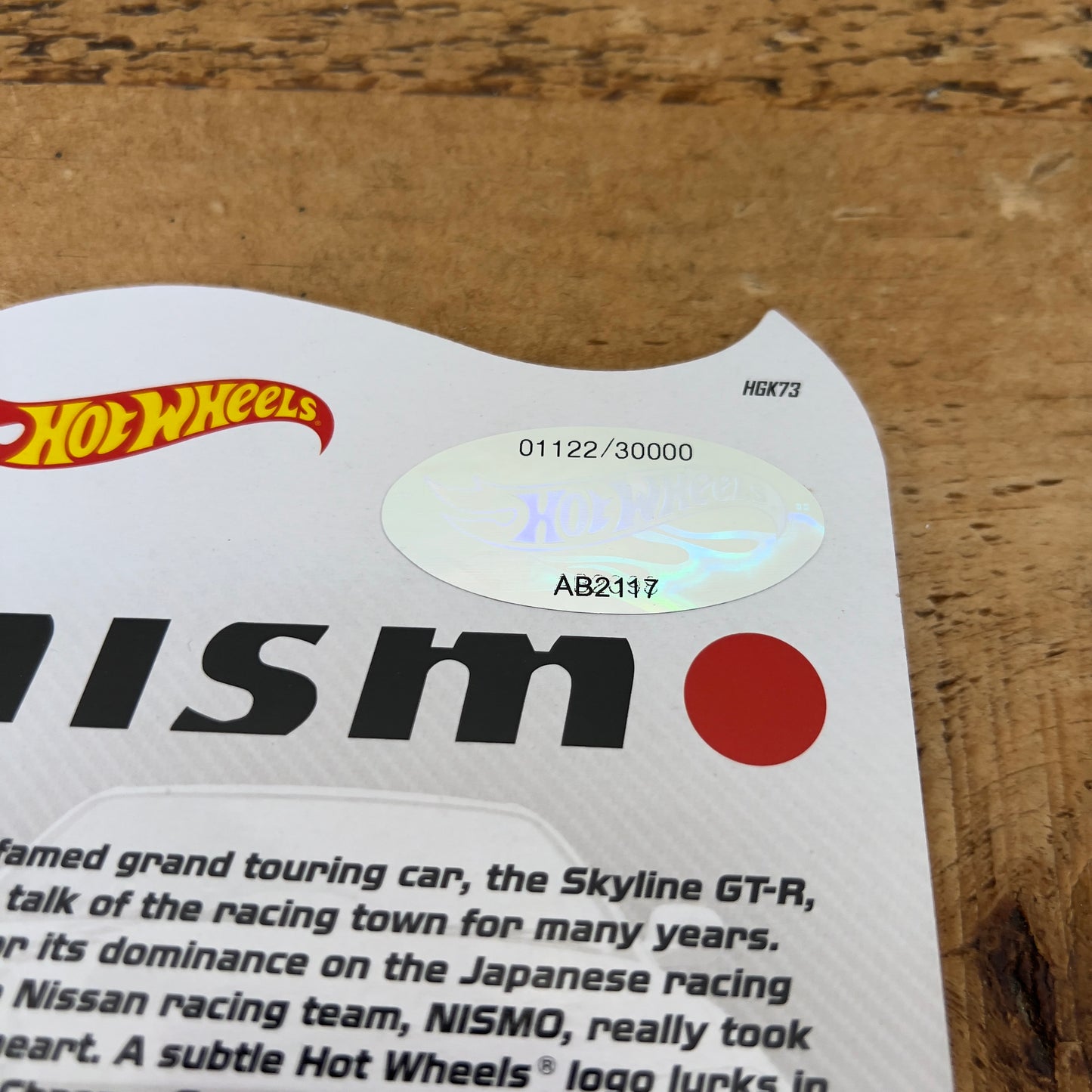Hot Wheels RLC Nismo Nissan Skyline R34 GTR