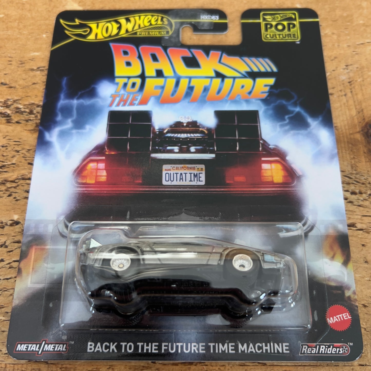 Hot Wheels Premium Back To The Future Delorean Time Machine