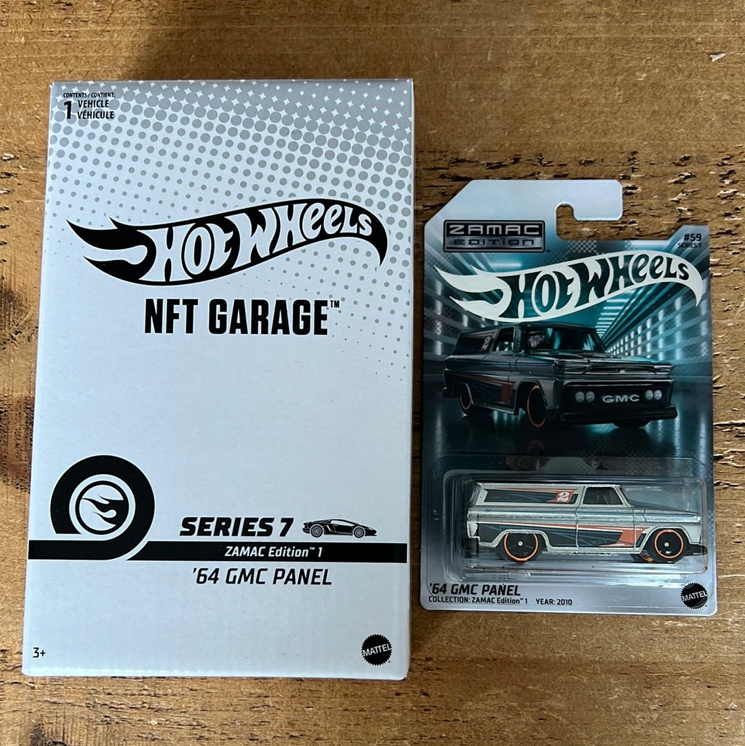 Hot Wheels NFT 64 GMC Panel Zamac Edition