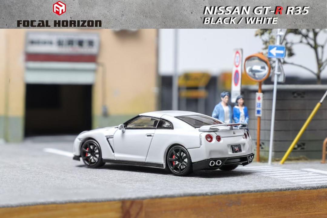 Focal Horizon Nissan GTR R35 White