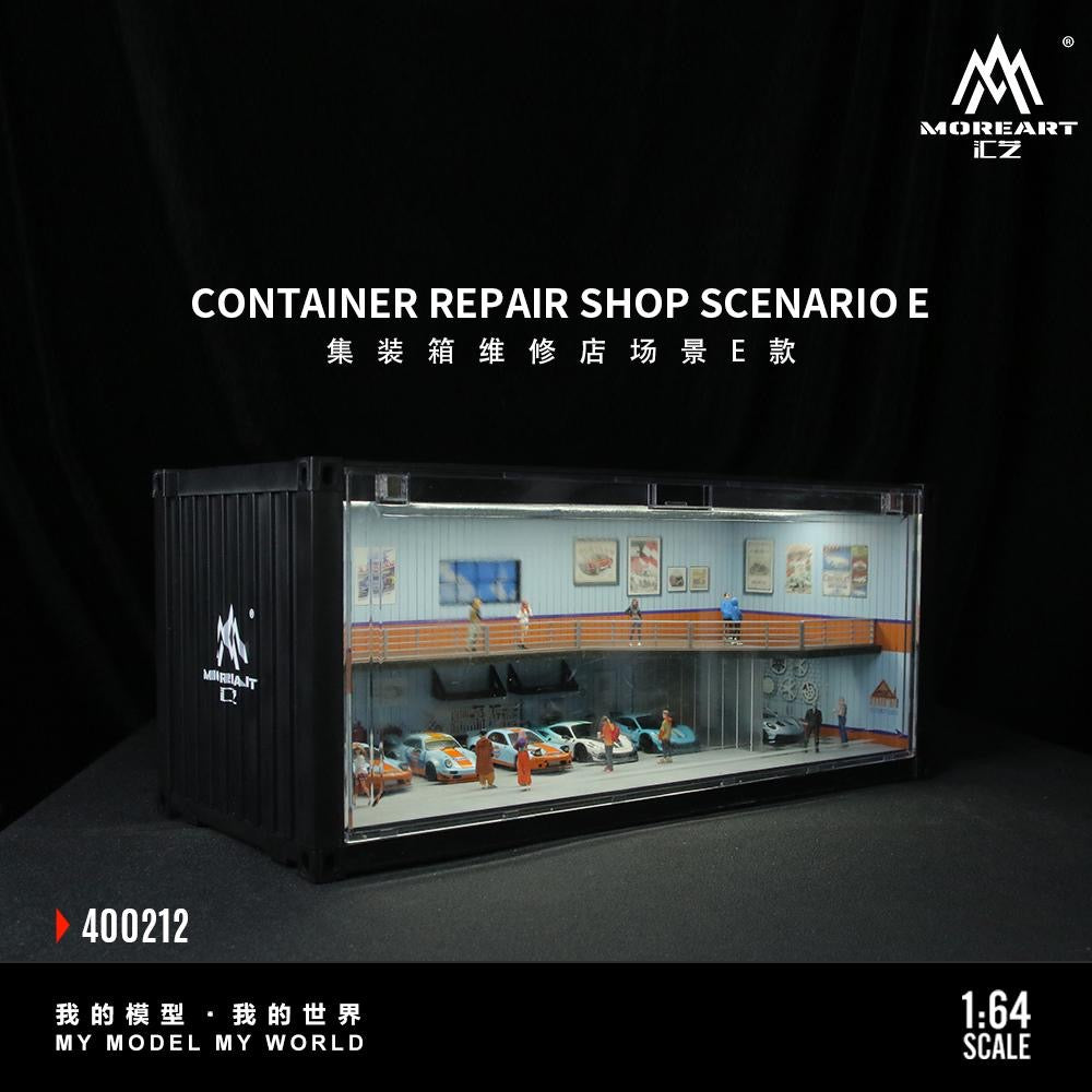 More Art Diorama Repair Shop Container Style E