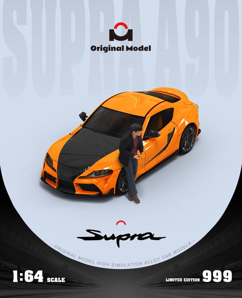 Original Model Toyota Supra With Han Figure