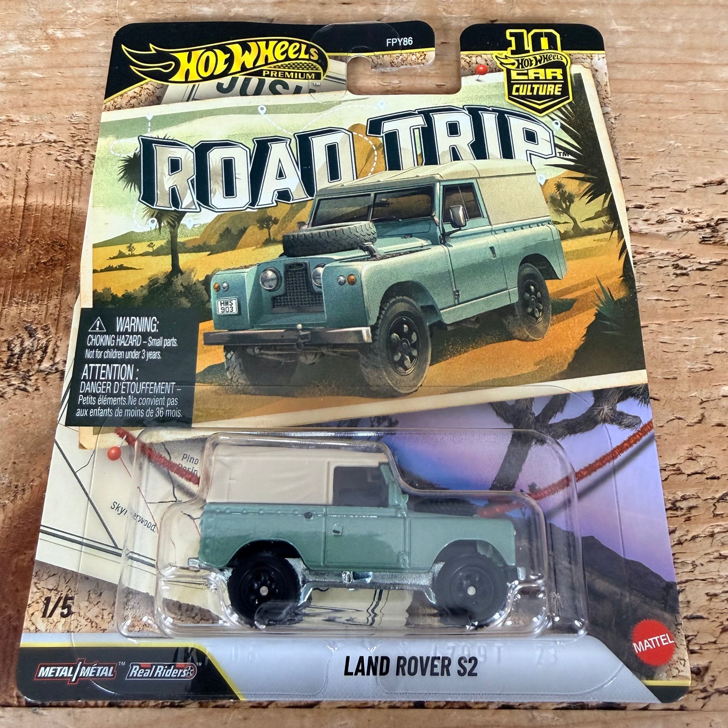 Hot Wheels Premium Road Trip Land Rover S2