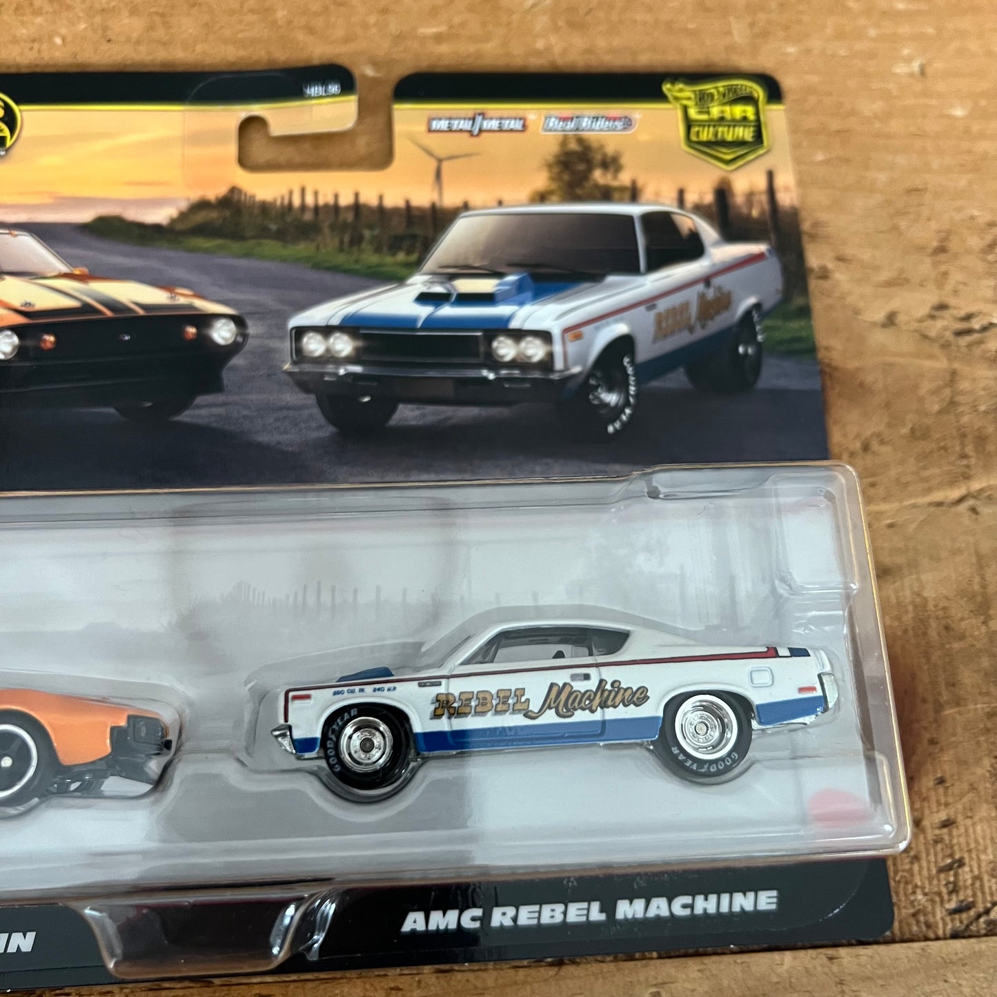 Hot Wheels Premium 2 Pack ‘71 AMC Javelin & AMC Rebel Machine