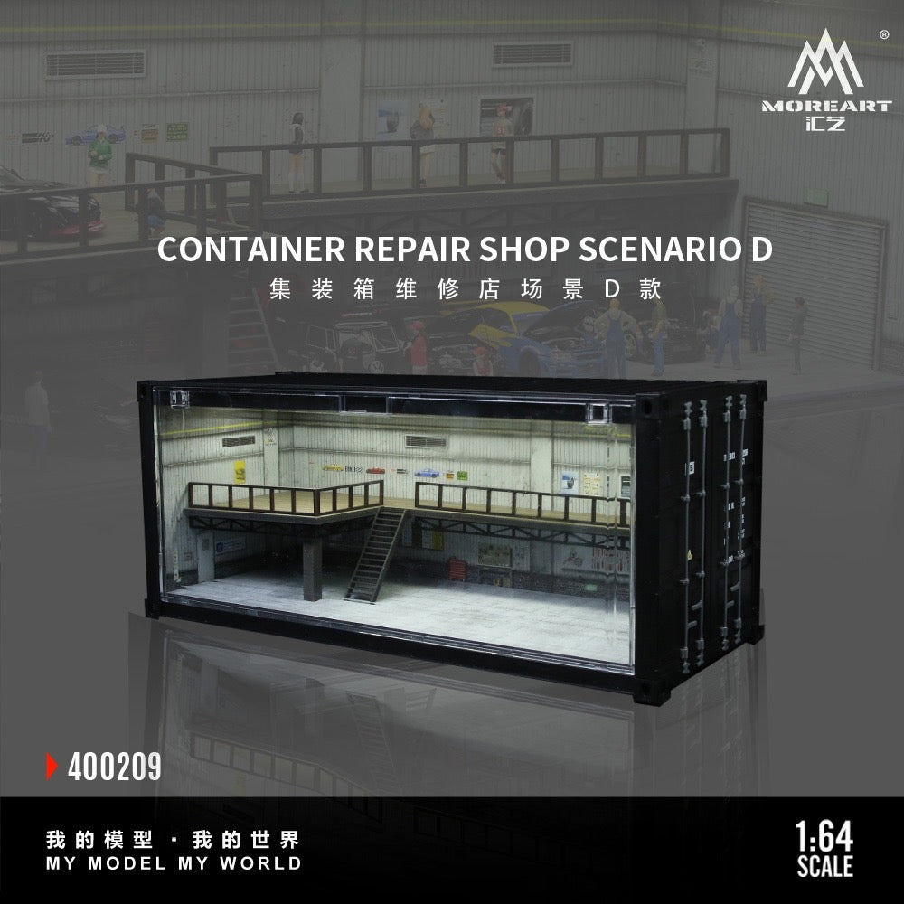 More Art Diorama Container Repair Shop Style D