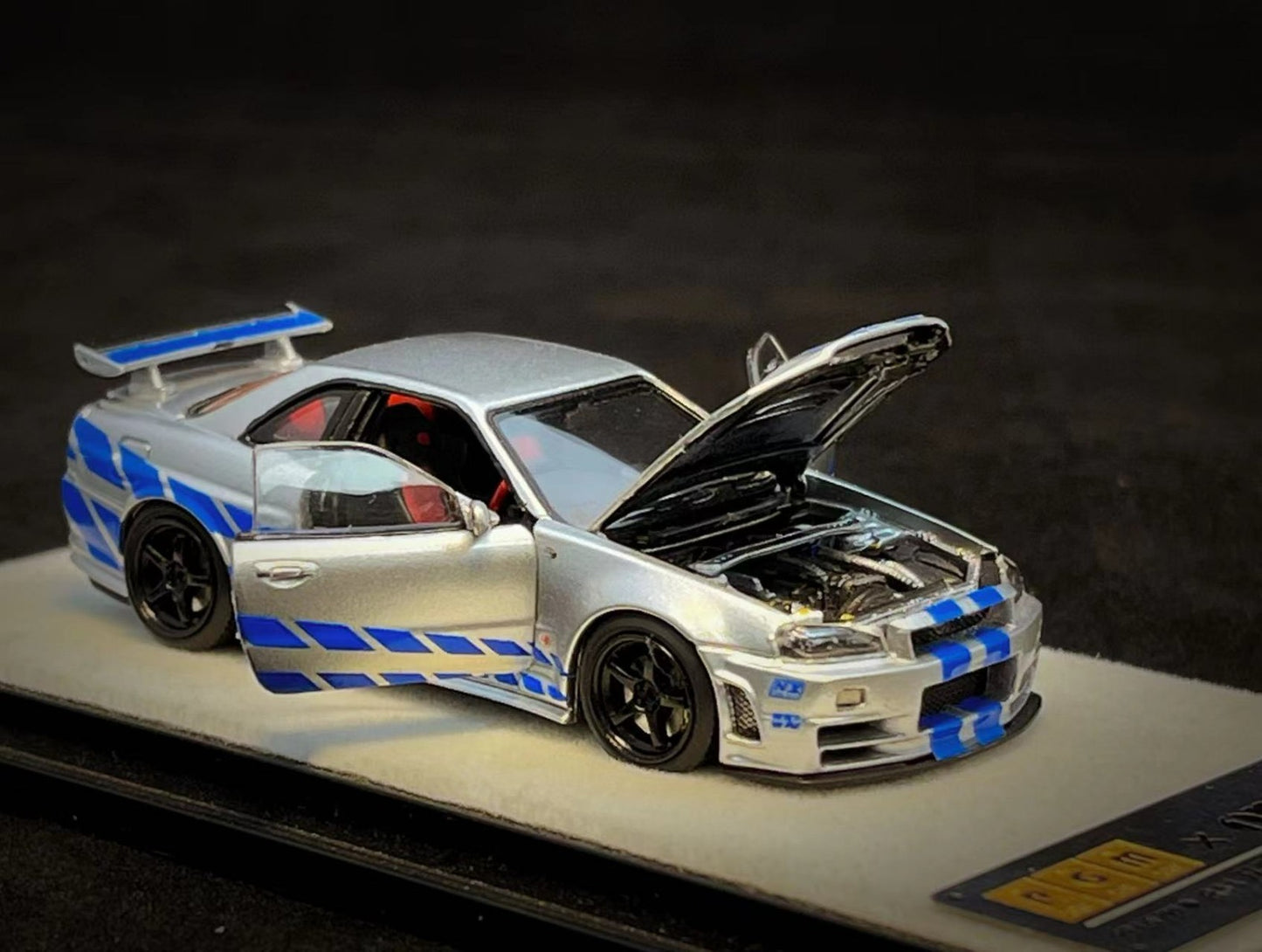 PGM x One Model Nissan Skyline R34 GTR Fast & Furious