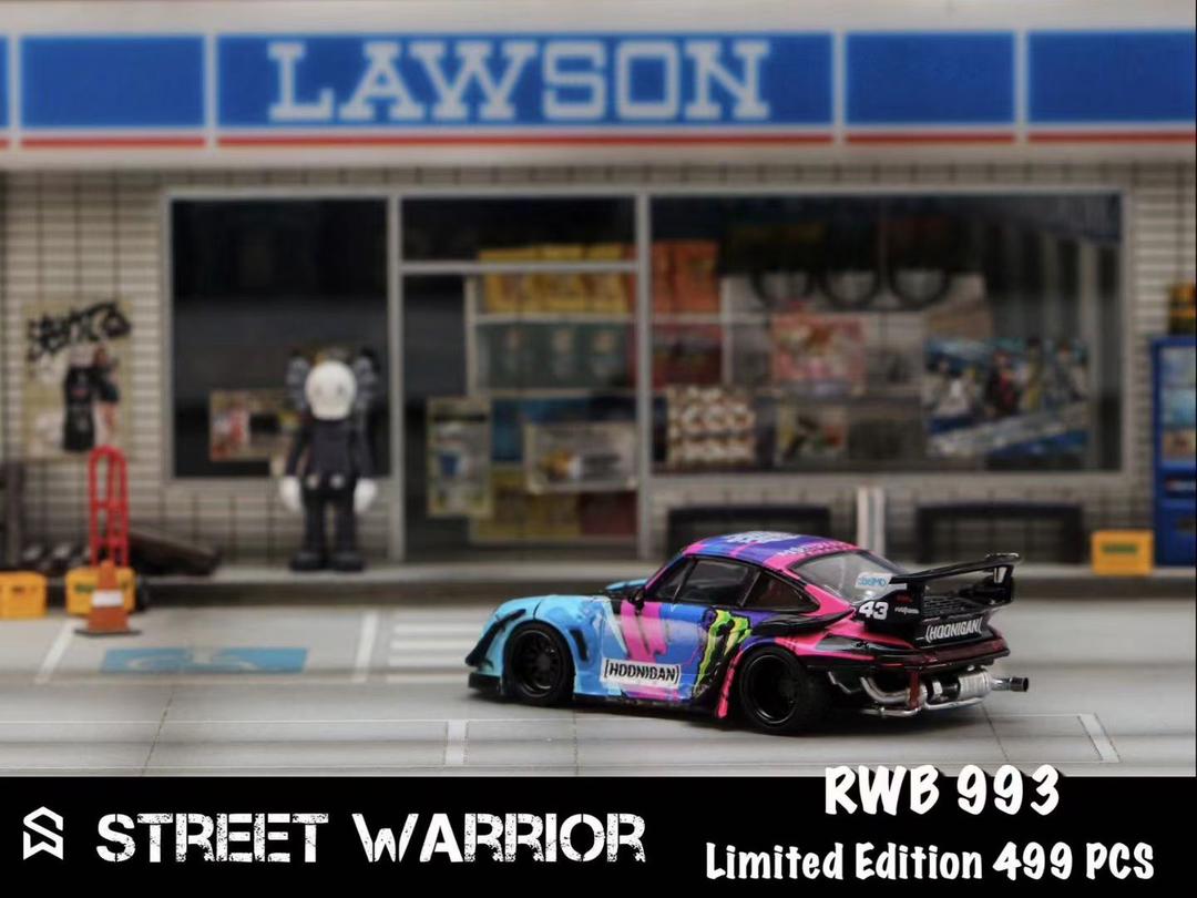 Street Weapon Porsche RWB 993 Hoonigan