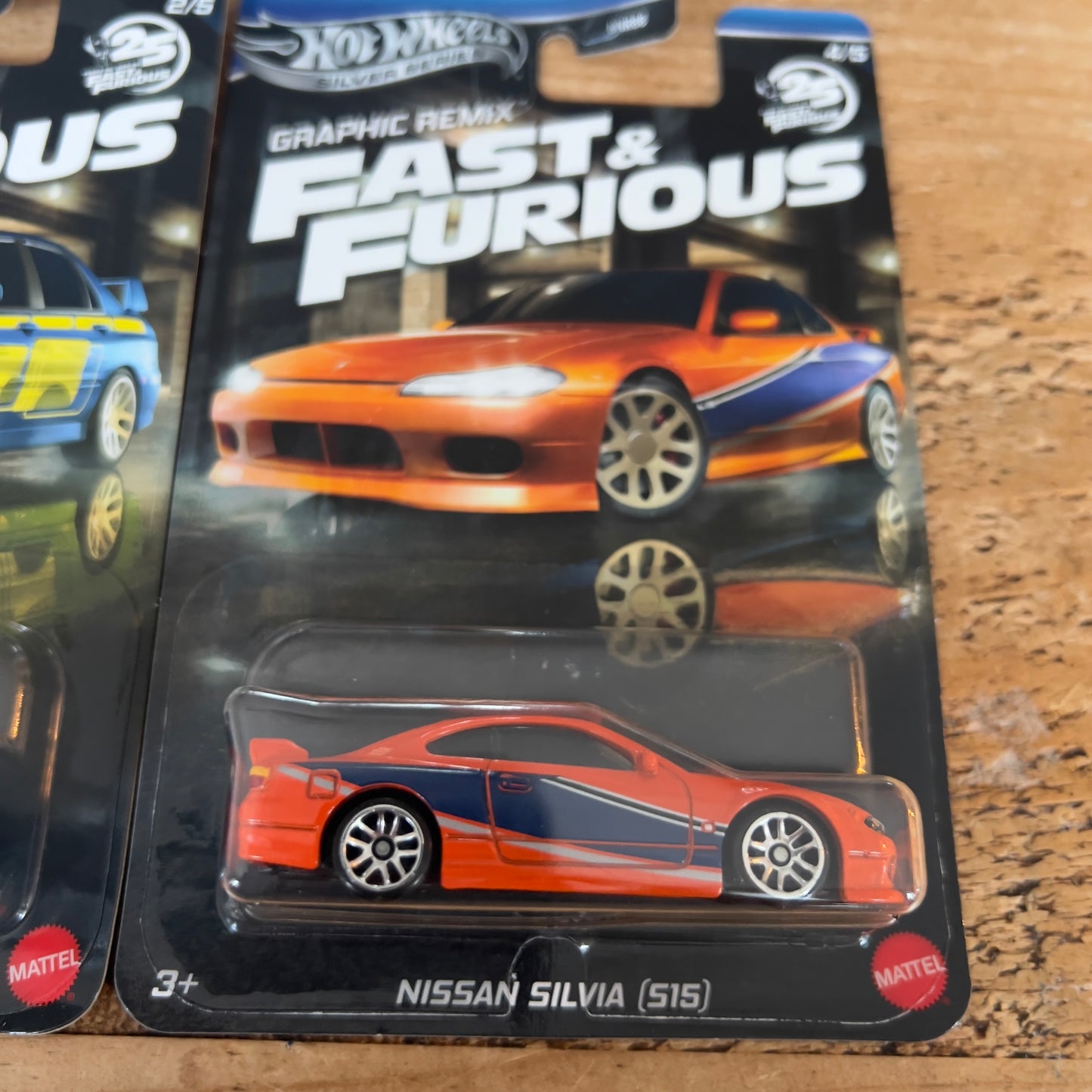 Hot Wheels Silver Series Fast & Furious Full Set Of 5