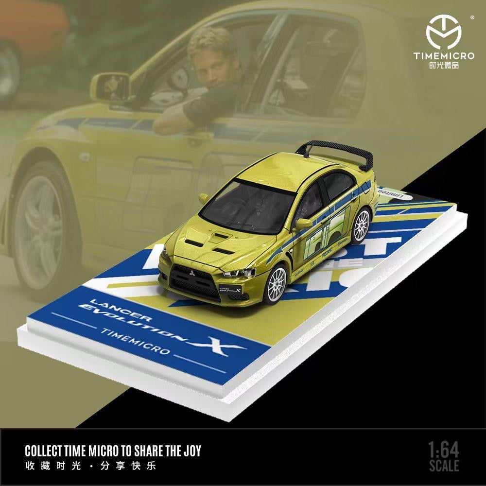 Time Micro Mitsubishi Evolution Lancer X Fast & Furious
