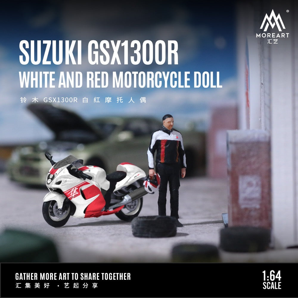 MoreArt Suzuki GSX1300R & Figure