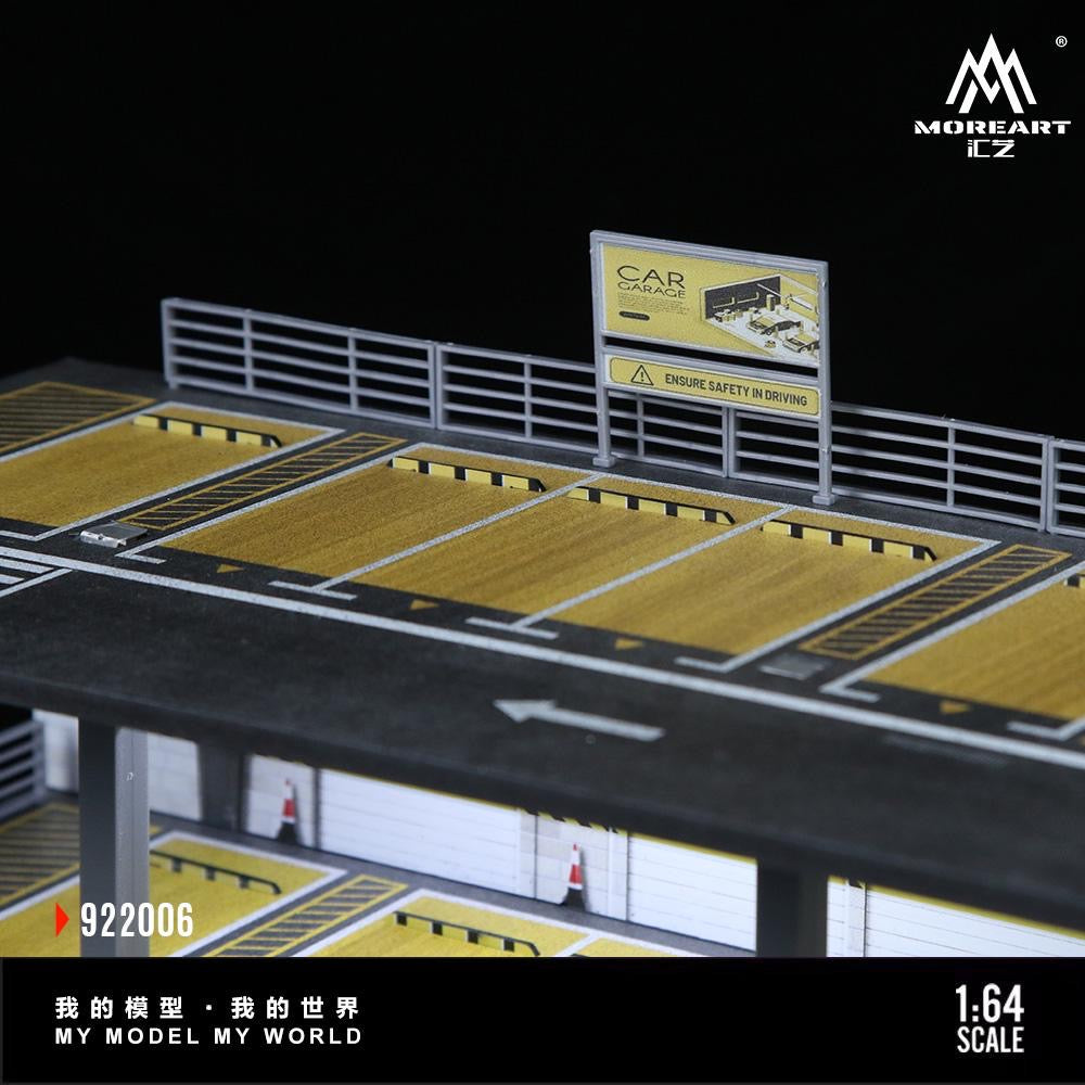 More Art Diorama American Steel Frame Garage