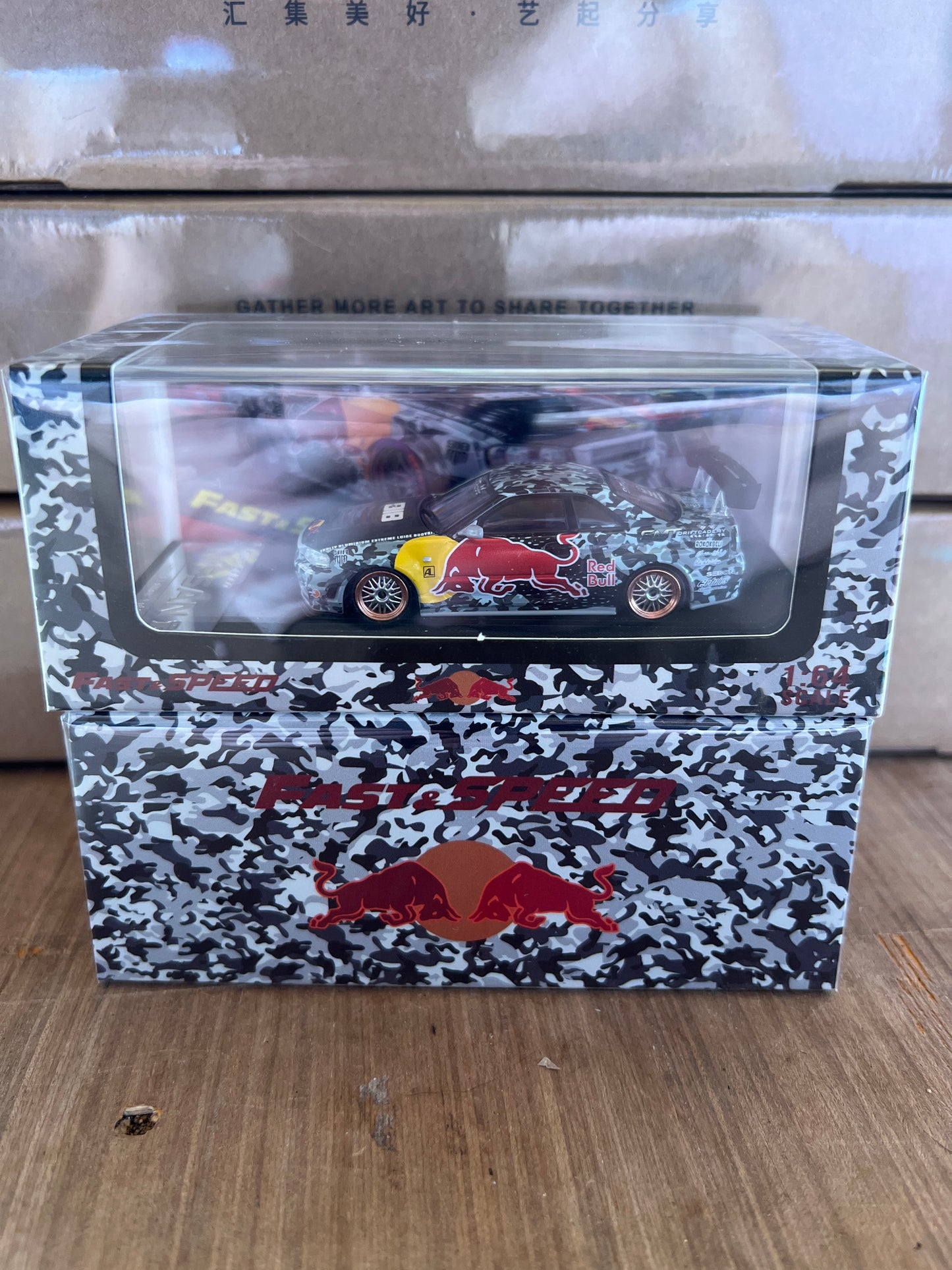 Fast & Speed Nissan Skyline R34 GTR Z Tune Red Bull