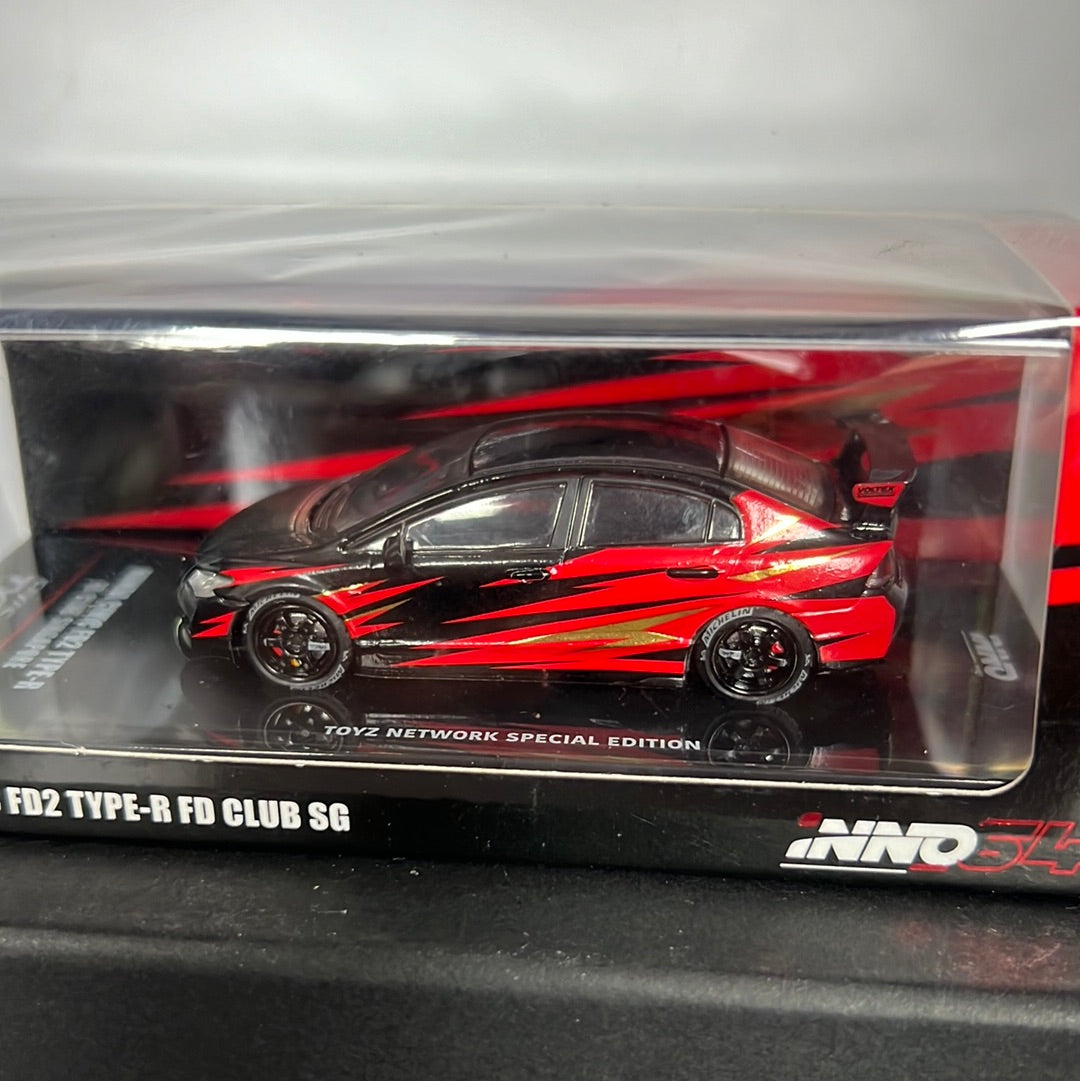 Inno64 Honda Civic FD2 Type R Toyz Network Special Edition