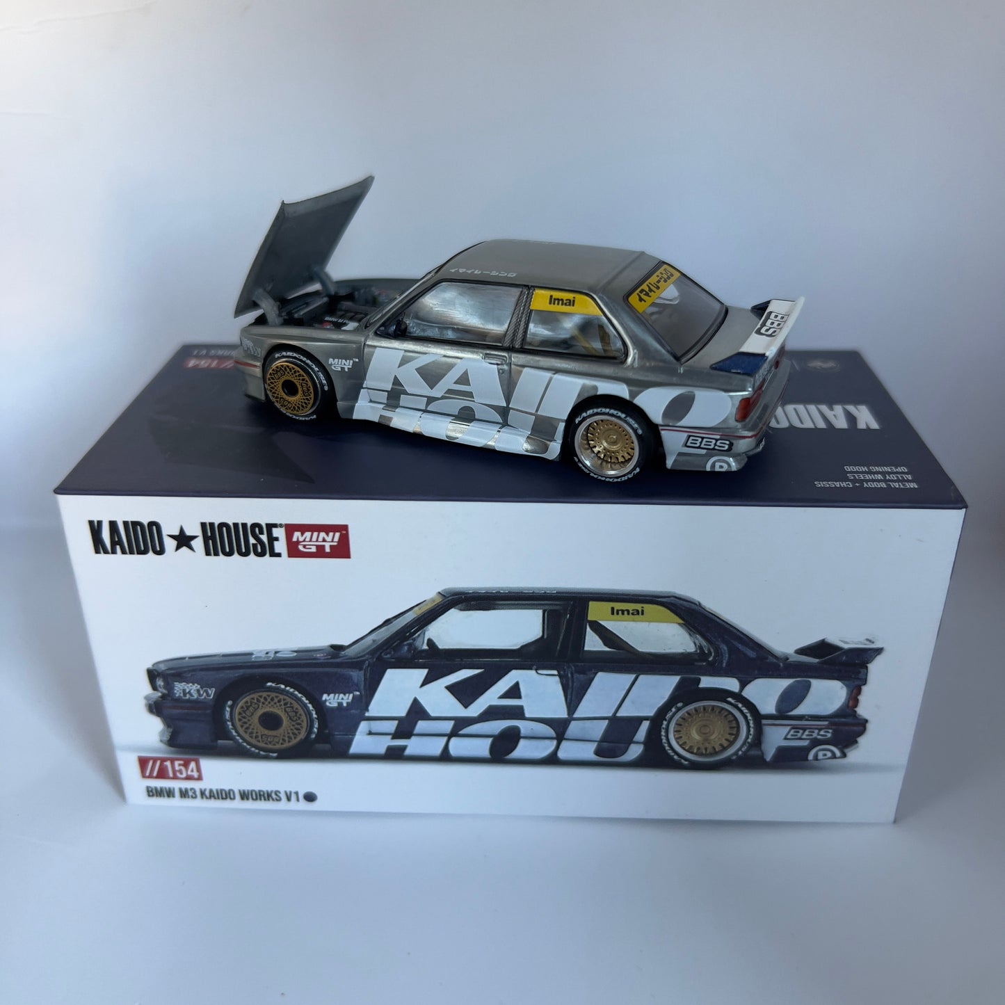 Mini GT x Kaido House BMW M3 E30 Chase #154