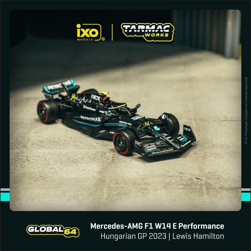Tarmac Works Mercedes AMG F1 W14 E Performance Lewis Hamilton