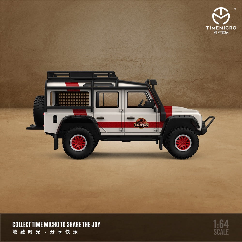 Time Micro Jurassic Park Land Rover Defender