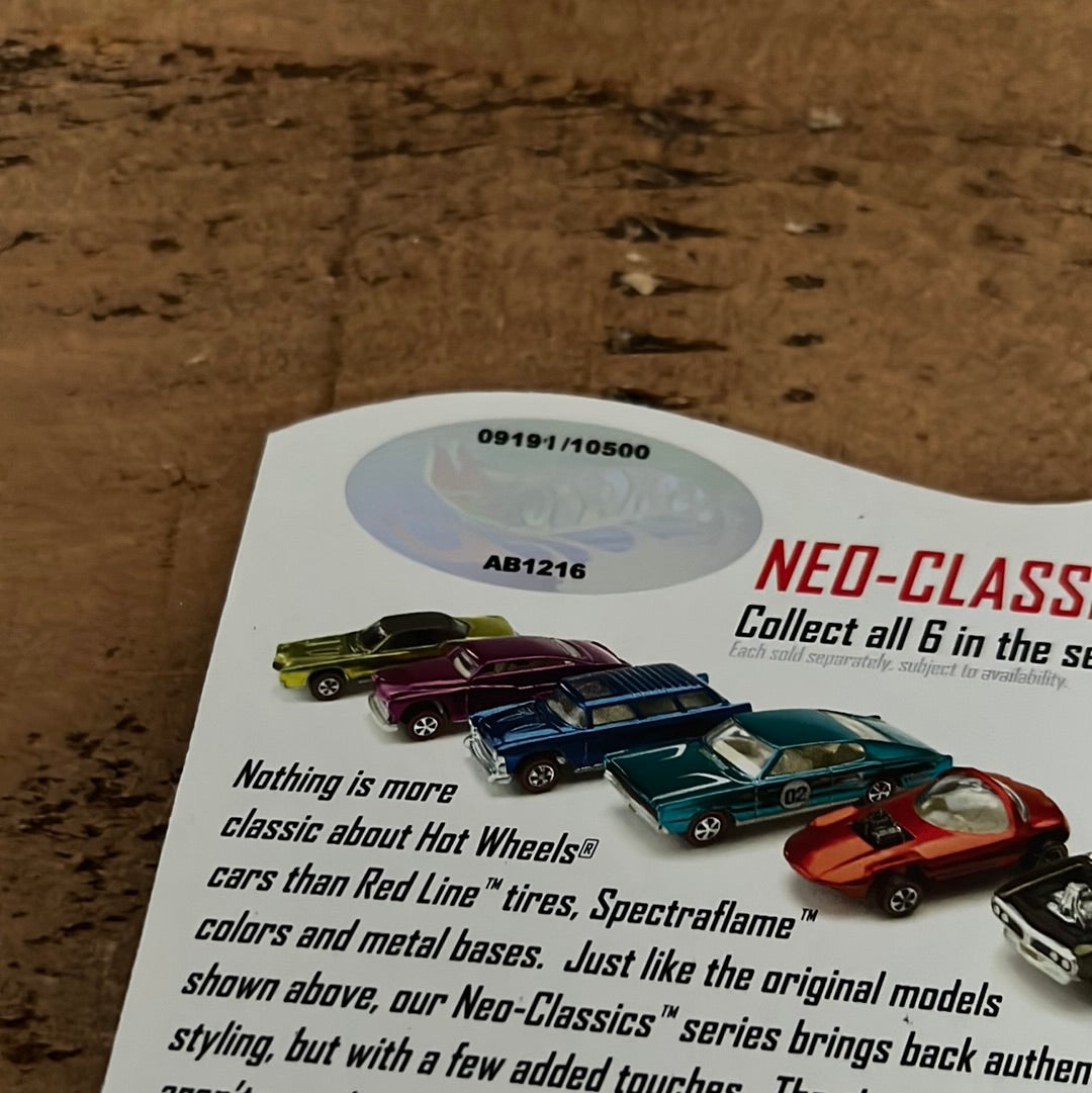 Hot Wheels RLC Neo Classics Series 67 Camaro