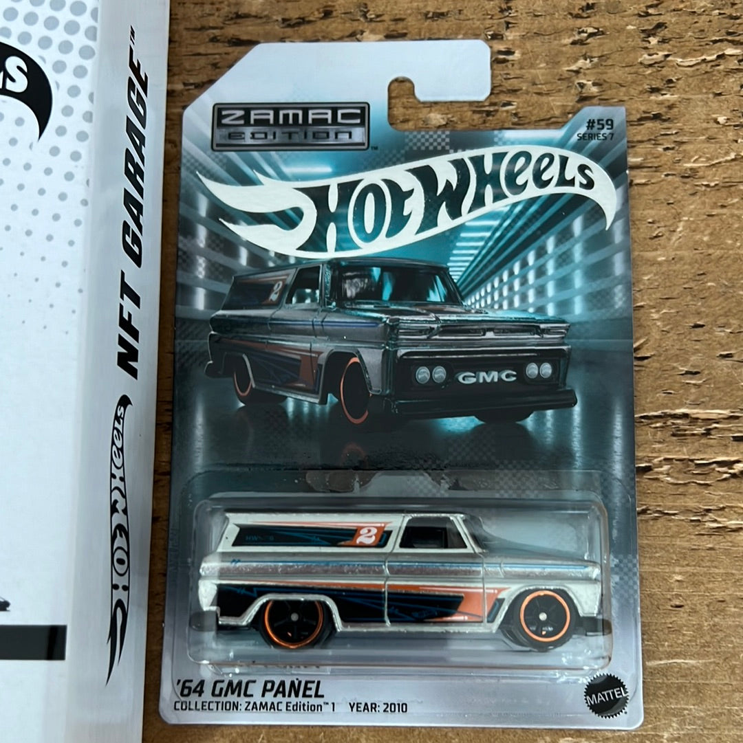 Hot Wheels NFT 64 GMC Panel Zamac Edition