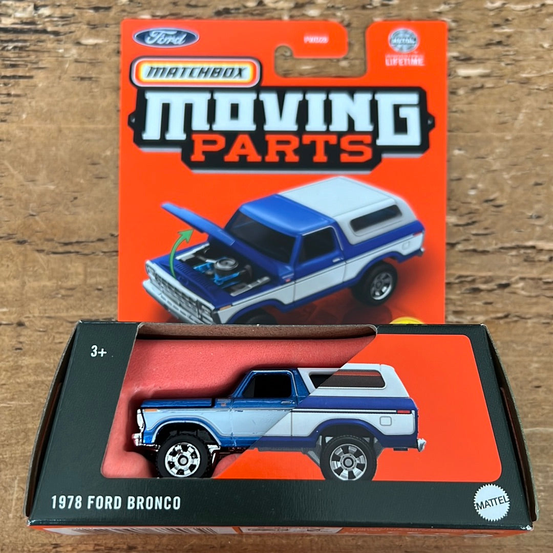 Matchbox Moving Parts 1978 Ford Bronco