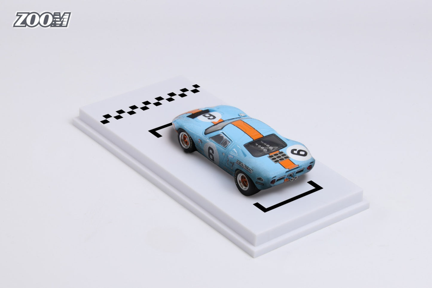 Zoom Model Ford GT40 MK1 Gulf #6